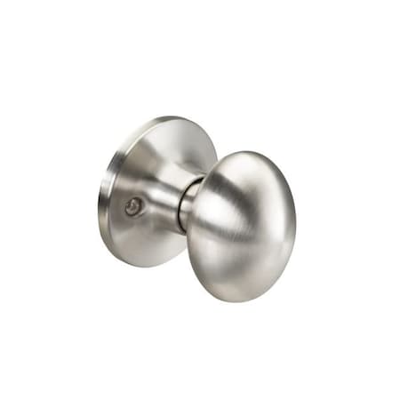 Yale Half Dummy Lock with Waycross Knob Satin Nickel Finish WAD15